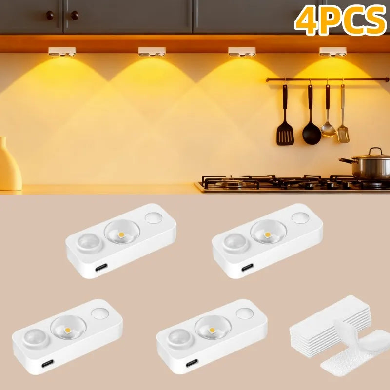 LumaStick™ Motion Sensor Cabinet Lights (4-Pack)