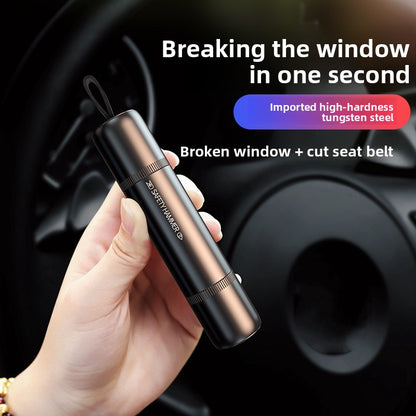 Emergency Car Escape Tool – Break Glass & Cut Seatbelt Fast