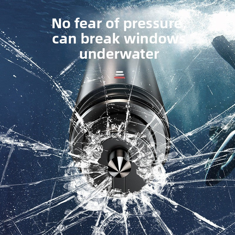 Emergency Car Escape Tool – Break Glass & Cut Seatbelt Fast