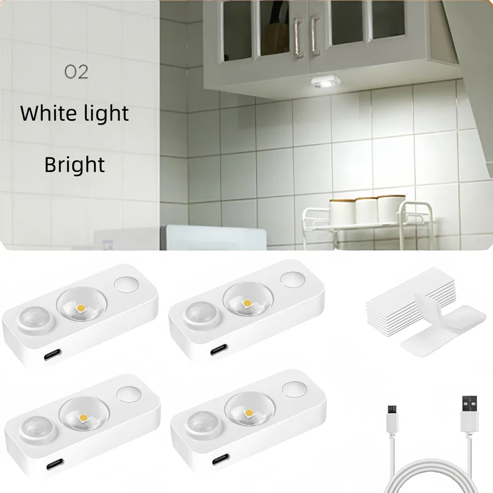 LumaStick™ Motion Sensor Cabinet Lights (4-Pack)