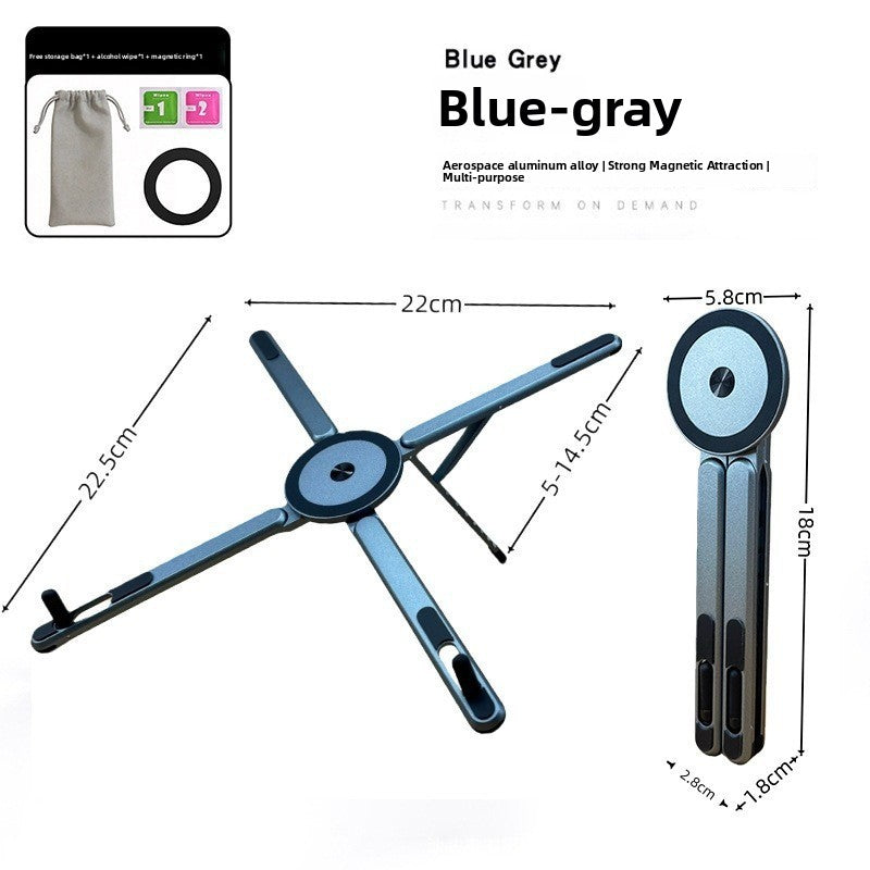 Adjustable Magnetic Phone Stand Aluminum Alloy Tripod