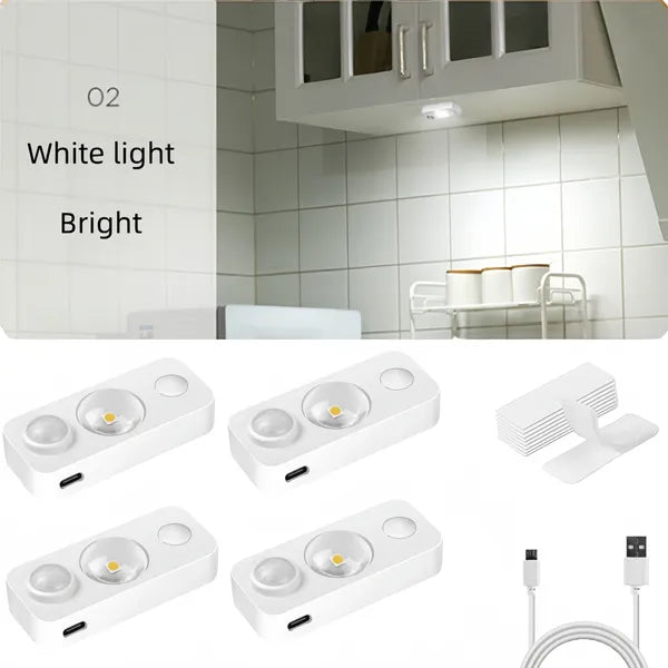LumaStick™ Motion Sensor Cabinet Lights (4-Pack)